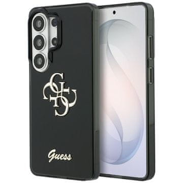 Guess Ovitek IML Big Metal 4G Script za Samsung Galaxy S26 Ultra črne barve