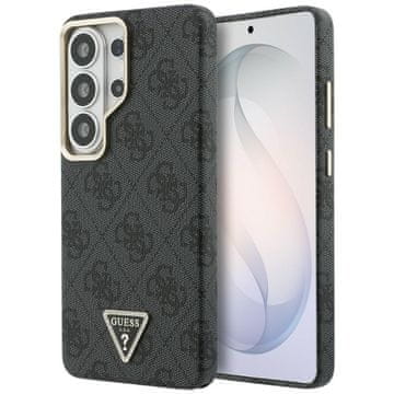 Guess Ovitek 4G Triangle Logo MagSafe za Samsung Galaxy S26 Ultra črne barve