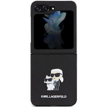 Karl Lagerfeld TRDI OVITEK KARL LAGERFELD ZA SAMSUNG Z FLIP5 F731 SAFIANO CHOUPETTE PIN