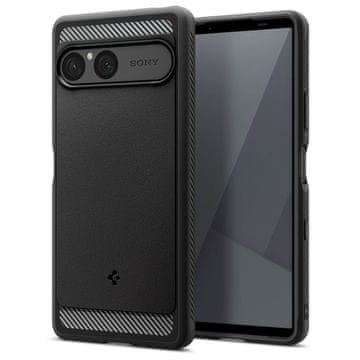 Spigen ZAŠČITNI OVITEK SPIGEN RUGGED ARMOR ZA SONY XPERIA 10 VII, MAT ČRNEGA RAZLIČJA Z VISOKO ZAŠČITO
