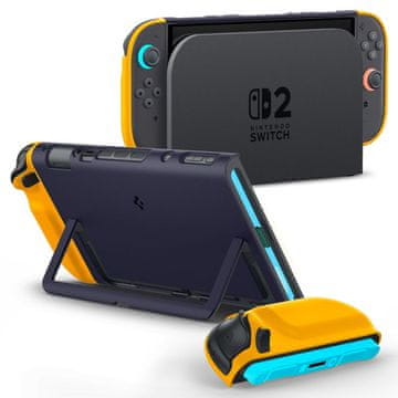 Spigen OVITEK SPIGEN NANO POP ZA KONZOLO NINTENDO SWITCH 2, MORNARIČNO RDEČ