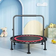 Smania Zložljiv trampolin z nastavljivim ročajem BouncePro, trampolin za vadbo, trampolin z ročajem