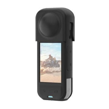 Puluz ZAŠČITNI OVITEK PULUZ ZA INSTA360 X5 Z IZDELANIM POKROVČKOM LEČE