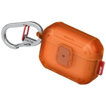 1 to 3 SKINARMA MECHA LE OVITEK ZA AIRPODS PRO 3 Z MAGNETNIM POLNJENJEM IN STOJALOM