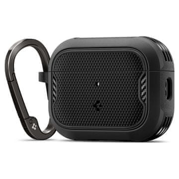 Spigen CORE ARMOR APPLE AIRPODS PRO 3 MAT ČRNE