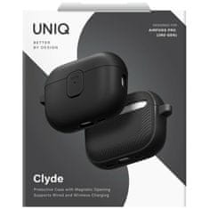 UNIQ Ovitek Clyde za AirPods Pro 3. generacije, črne in sive barve