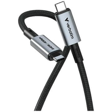 Verbatim VERBATIM USB-C NA USB-C KABEL 240 W 40 GB/S ZA POLNJENJE IN SINHRONIZACIJO ZA TELEFONE