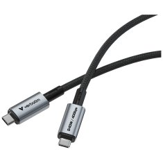 Verbatim VERBATIM USB-C NA USB-C KABEL 240 W 40 GB/S ZA POLNJENJE IN SINHRONIZACIJO ZA TELEFONE