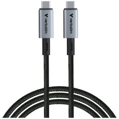 Verbatim VERBATIM USB-C NA USB-C KABEL 240 W 40 GB/S ZA POLNJENJE IN SINHRONIZACIJO ZA TELEFONE