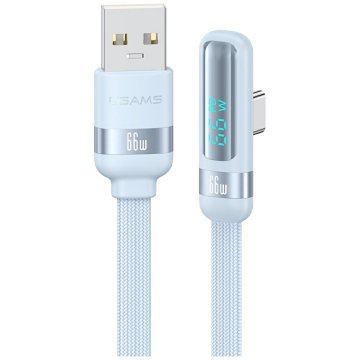 USAMS USAMS 66W USB-A/USB-C KABEL ZA TELEFONE 1,2 M VISOKOKAKOVNI ZAKLJUČEK