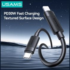 USAMS USAMS KABEL U94 30W USB-C NA LIGHTNING 1M ZA IPHONE 12 13 14 1M