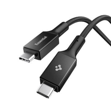 Spigen EB24015CC ESSENTIAL TYPE-C KABEL 240W 150CM ČRNEGA RAZMERJA