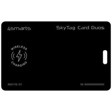 4smarts 4SMARTS SKYTAG KARTIČNI LOKATOR DUOS ZA TELEFONE S POLNJENJEM IN LOKACIJO