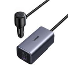 Ugreen UGREEN AVTO POLNILEC ZA TELEFONE 2X USB-C 150W HITR