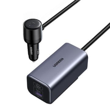 Ugreen UGREEN AVTO POLNILEC ZA TELEFONE 2X USB-C 150W HITR