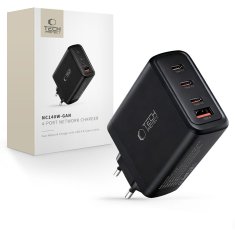 Tech-protect POLNILEC TECH-PROTECT PD 140 W QC3.0 S 4 PRIKLJUČKI ZA PAMETNE TELEFONE IN DRUGE NAPRAVE