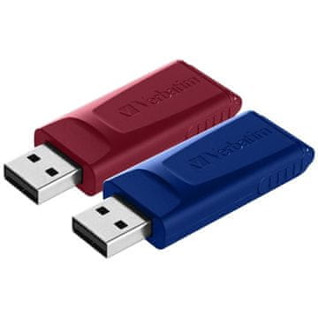Verbatim VERBATIM USB-KLIKOVNICA 32 GB, 2 KOS, ZA SHRANJEVANJE PODATKOV IZ PROGRAMOV IN APLIKACIJ