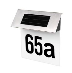 master LED LED solarna svetilka 0,24W 6500k 20lm IP44 – hišna številka