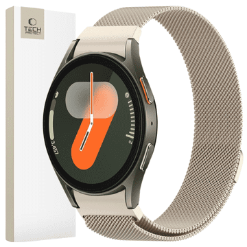 Tech-protect TEHNIČNO ZAŠČITNI PAŠČEK ZA SAMSUNG GALAXY WATCH 4 / 5 / 5 PRO / 6 / 7 / FE STARLIGHT