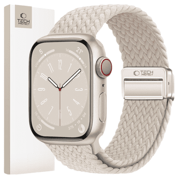 Tech-protect TECH-PROTECT NYLONMAG PAŠEK ZA APPLE WATCH 6 7 8 9 10 SE 40 41 42 MM TITAN