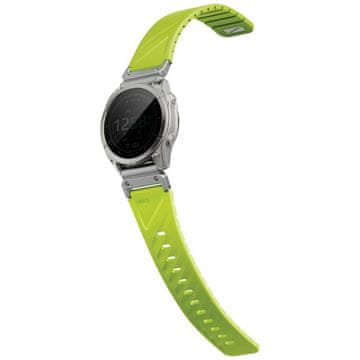 UNIQ UNIQ PAŠČEK ZA URO FLUO X SMART-FIT 22 MM ZA GARMIN, STABILEEN IN FLEKSIBILEN