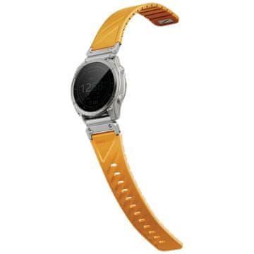 UNIQ Pašček Fluo x Smart-Fit za Garmin 22 mm oranžen