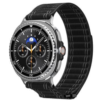 Spigen WBF0 PASENČEK ZA SAMSUNG GALAXY WATCH 8 / CLASSIC (40 / 44 / 46 MM) ČRNA