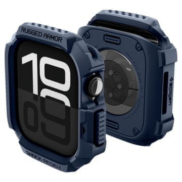 Spigen RUGGED ARMOR V2 APPLE WATCH 10 / 11 (42 MM) TEMNO MODRA
