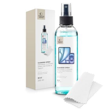 Tech-protect TECH-PROTECT ČISTILNI SPREJ ZA TELEFONE IN TABLICE 200 ML EKO META