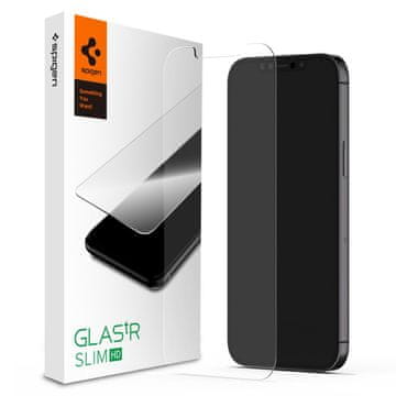 Spigen SPIGEN KALJENO STEKLO GLAS.TR SLIM ZA ZAŠČITO ZASLONA IPHONE 12 MINI