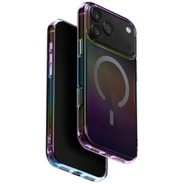 UNIQ UNIKATNI OVITEK IRIDESCIA ZA IPHONE 17 PRO MAX MAGCLICK POLNILNI OVITEK MIDNIGHT QUAR