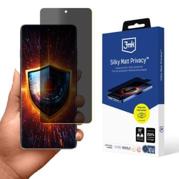 3MK Motorola Edge 60 Pro - svilnato matirana zaščita zasebnosti