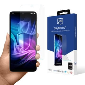3MK 3MK SVILNATA MAT PRO FOLIJ ZA MOTOROLA MOTO G06 G06 POWER Z ZAŠČITO BREZ LEPILA
