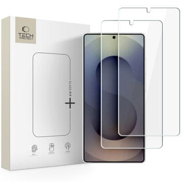 Tech-protect KALJENO STEKLO GLASS FIT+ PAKET 2 EKRANOV ZA GALAXY S26 ULTRA CLEAR