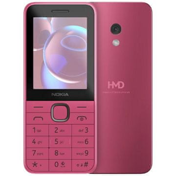 Nokia TELEFON NOKIA 225 4G TA-1610 DS ZA BREZŽIČNO KOMUNIKACIJO 4G, ROZA