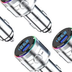 3MK 3MK HYPER AVTOODDAJALEC 48W QC PD PPS ZA AVTOMOBILE USB 1C1A SREBRN