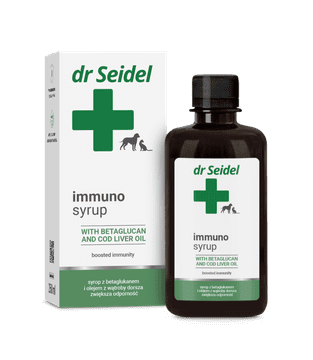Dr. Seidel Immuno sirup za pse in mačke, 250ml