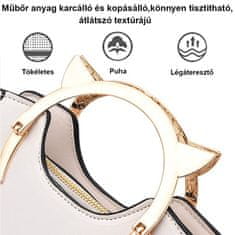 Dollcini Ženska ročna torbica iz umetnega usnja bela