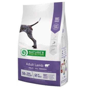 shumee Nature's Protection hrana za odrasle jagnjetine vseh pasem 12 kg