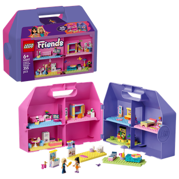 LEGO Friends Ustvarjalni kovček s hišico za punčke 42697