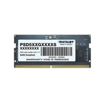 PATRIOT SIGNATURE SO-DIMM DDR5 16GB 5600MHz 1 rang