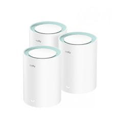 Cudy CUDY M1300 (3-komplet) | Mesh, WiFi 5, 2,4 GHz/5 GHz,