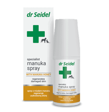 Dr. Seidel Manuka sprej za rane za živali, z medom, 50 ml