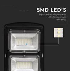 V-TAC LED solarna cestna svetilka 6000k IP65 s senzorjem