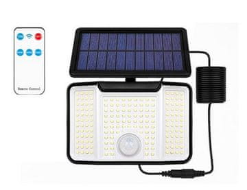 master LED LED solarni reflektor 7W 400lm IP44 180° s senzorjem