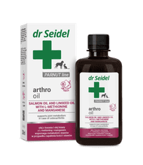 Dr. Seidel Arthro Oil podpora sklepom za pse in mačke, 250 ml