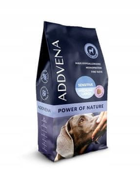 Addvena Suha hrana za pse ADVENA POWER OF NATURE Sensitive srednje velika/velika jagnjetina 10 kg