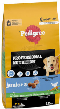 Pedigree PEDIGREE Professional Nutrition suha hrana za pse za mlade pse s perutnino - 12 kg