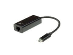 Ewent Adapter USB-C v RJ45 Ethernet, črn, EW9828