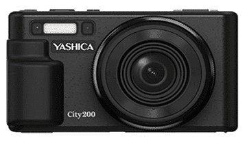 Yashica City 200 fotoaparat, ISO 3200, 60fps, črni (YAS-DGC200-BK)